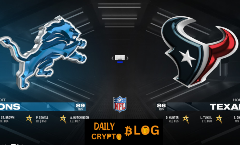 detroit lions vs houston texans match player stats