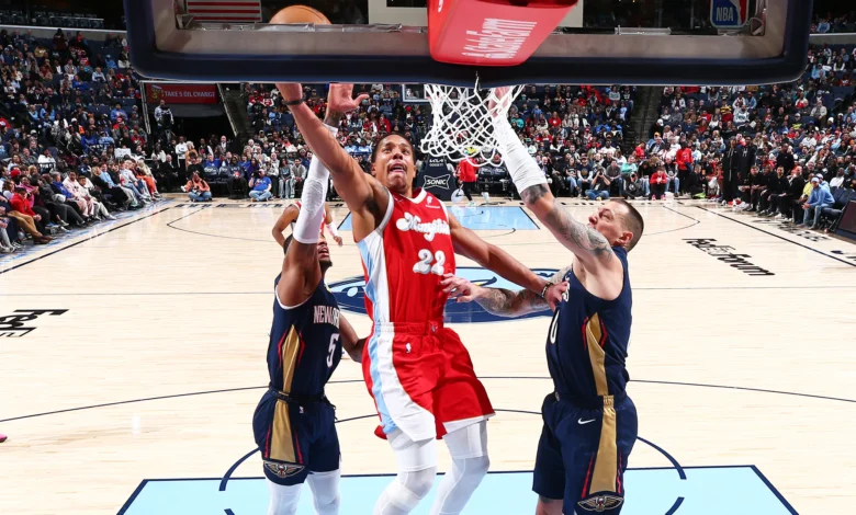 new orleans pelicans vs memphis grizzlies match player stats