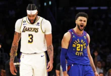 denver nuggets vs lakers stats