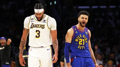 denver nuggets vs lakers stats